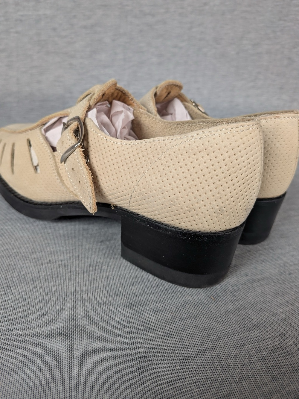Made in 🇨🇦 Vintage Roots T-Strap Mary Jane Clog - Picture 11 of 16